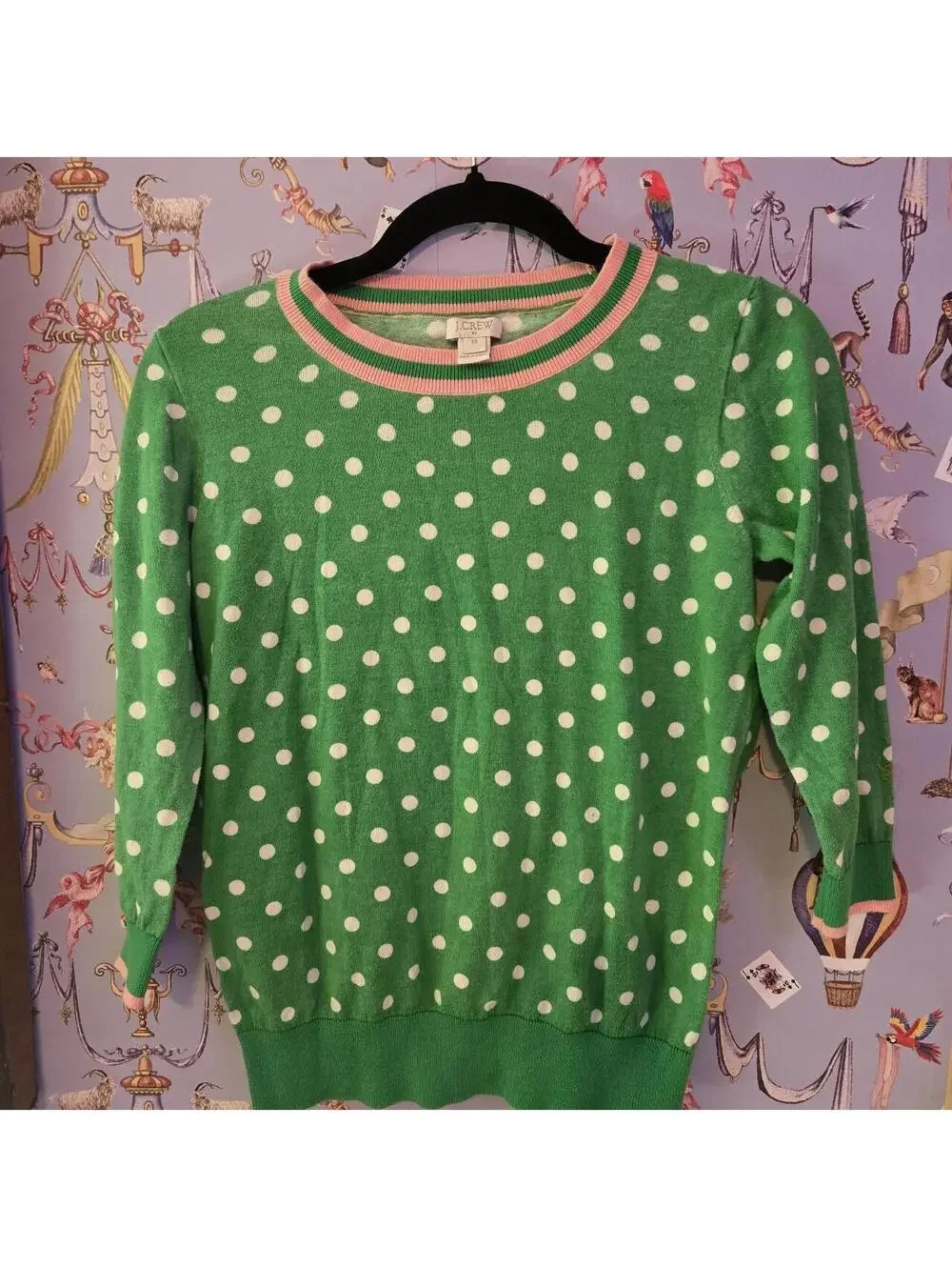 J.Crew Women's Green Jumper